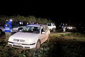 Recuperarea unui autovehicul dintr-o râpă