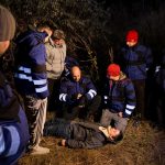 Gravidă cu iminență de naştere, salvată